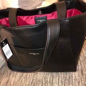 Fashionable black Borsabi Hand bag